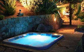 La chambre d'Aphrodite avec jacuzzi vue mer